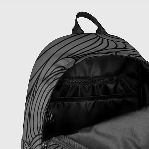 Рюкзак Gray pattern / 3D-принт – фото 4