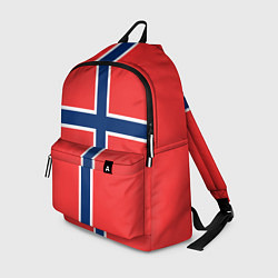 Рюкзак Флаг Норвегии, цвет: 3D-принт