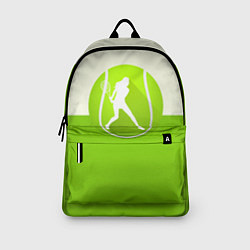 Рюкзак Символ теннисиста, цвет: 3D-принт — фото 2
