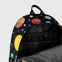 Рюкзак Солнечная система, цвет: 3D-принт — фото 2