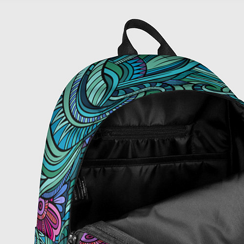 Рюкзак Цветочный арт / 3D-принт – фото 4