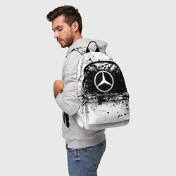 Рюкзак Mercedes-Benz: Black Spray, цвет: 3D-принт — фото 2