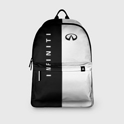 Рюкзак Infiniti: Black & White, цвет: 3D-принт — фото 2