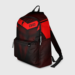 Рюкзак CS:GO Red Carbon, цвет: 3D-принт