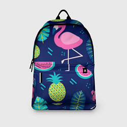 Рюкзак Фруктовый фламинго, цвет: 3D-принт — фото 2