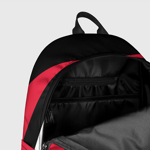 Рюкзак Sport: Red Style / 3D-принт – фото 4