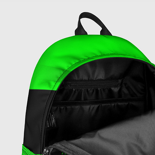 Рюкзак Alpinism: Acid Green / 3D-принт – фото 4