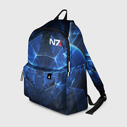 Рюкзак Mass Effect: Blue Armor N7, цвет: 3D-принт