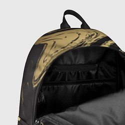 Рюкзак Золотой мрамор, цвет: 3D-принт — фото 2