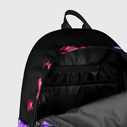 Рюкзак BTS: Black & Pink, цвет: 3D-принт — фото 2