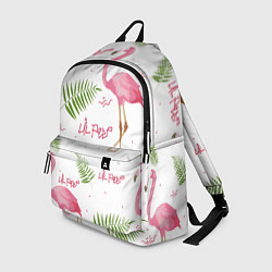Рюкзак Lil Peep: Pink Flamingo, цвет: 3D-принт