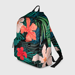 Рюкзак Тропический мотив, цвет: 3D-принт