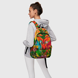Рюкзак Яркие тропики, цвет: 3D-принт — фото 2