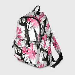 Рюкзак Цветущая сакура, цвет: 3D-принт