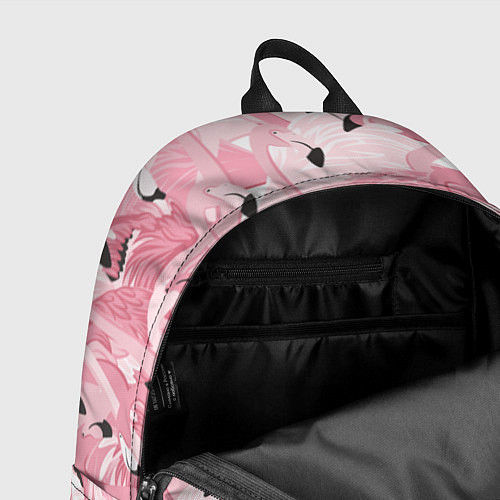 Рюкзак Розовый фламинго / 3D-принт – фото 4
