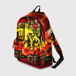Рюкзак Red Graffiti, цвет: 3D-принт