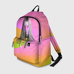 Рюкзак Billie Eilish: Pink Fashion, цвет: 3D-принт