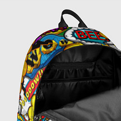 Рюкзак Звуки комиксов, цвет: 3D-принт — фото 2
