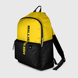 Рюкзак BILLIE EILISH: Yellow & Black, цвет: 3D-принт