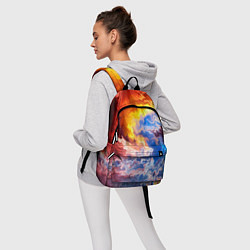 Рюкзак Краски, цвет: 3D-принт — фото 2