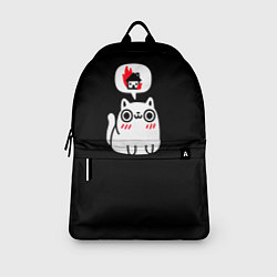 Рюкзак Meme cat, цвет: 3D-принт — фото 2