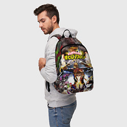 Рюкзак MY HERO ACADEMIA коллаж из героев, цвет: 3D-принт — фото 2