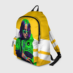 Рюкзак Green Eilish, цвет: 3D-принт