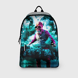 Рюкзак Череп в дыму, цвет: 3D-принт — фото 2
