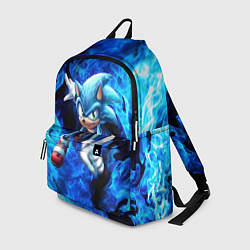 Рюкзак Blue Sonic, цвет: 3D-принт