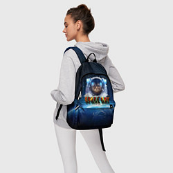 Рюкзак Космический кот, цвет: 3D-принт — фото 2