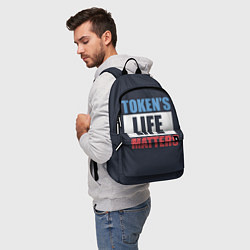 Рюкзак TOKENS LIFE MATTERS, цвет: 3D-принт — фото 2