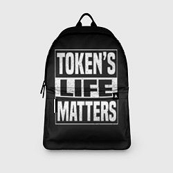 Рюкзак TOKENS LIFE MATTERS, цвет: 3D-принт — фото 2