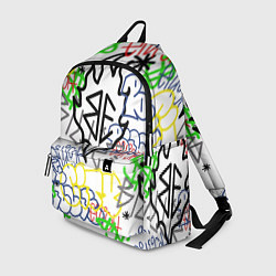 Рюкзак BILLIE EILISH GRAFFITI, цвет: 3D-принт