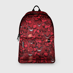 Рюкзак Красный череп, цвет: 3D-принт — фото 2