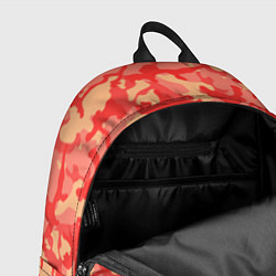 Рюкзак Оранжевый камуфляж, цвет: 3D-принт — фото 2
