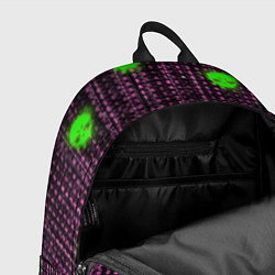 Рюкзак Virus 8-Bit, цвет: 3D-принт — фото 2
