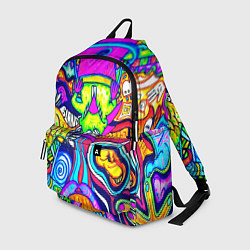 Рюкзак КИСЛОТНЫЕ РИСУНОК, цвет: 3D-принт