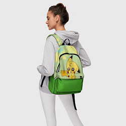 Рюкзак Пикачу на травке, цвет: 3D-принт — фото 2