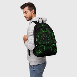 Рюкзак Зелёное Очарование, цвет: 3D-принт — фото 2