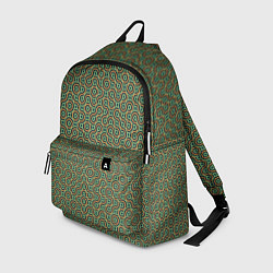 Рюкзак Зеленые круги, цвет: 3D-принт