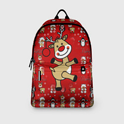 Рюкзак Новый год, цвет: 3D-принт — фото 2