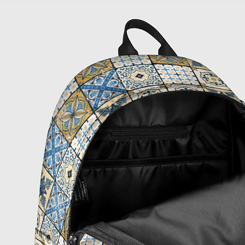 Рюкзак Плитка, орнамент, узор / 3D-принт – фото 4