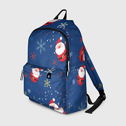 Рюкзак Дед мороз, цвет: 3D-принт