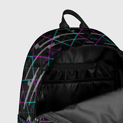 Рюкзак Futuristic Argyle, цвет: 3D-принт — фото 2