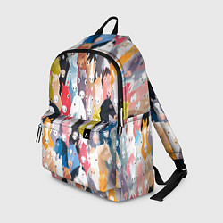 Рюкзак Цветные лошади, цвет: 3D-принт
