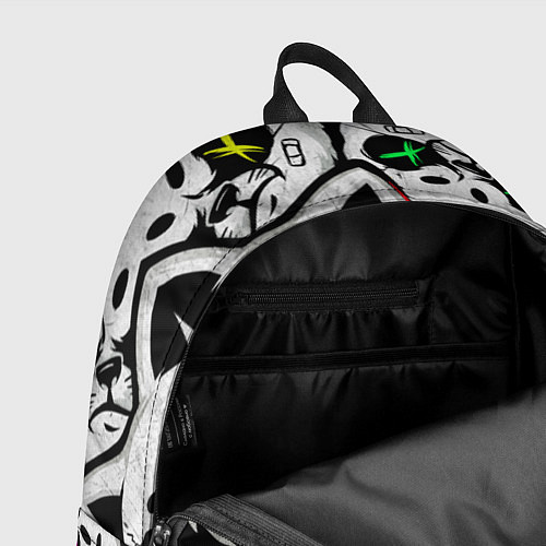 Рюкзак Злые панды / 3D-принт – фото 4