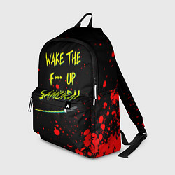 Рюкзак WAKE THE F*** UP SAMURAI, цвет: 3D-принт