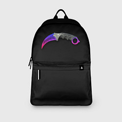 Рюкзак Counter-Strike - сапфировый Керамбит, цвет: 3D-принт — фото 2