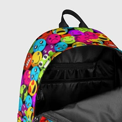 Рюкзак SLAVA MARLOW - Смайлики, цвет: 3D-принт — фото 2