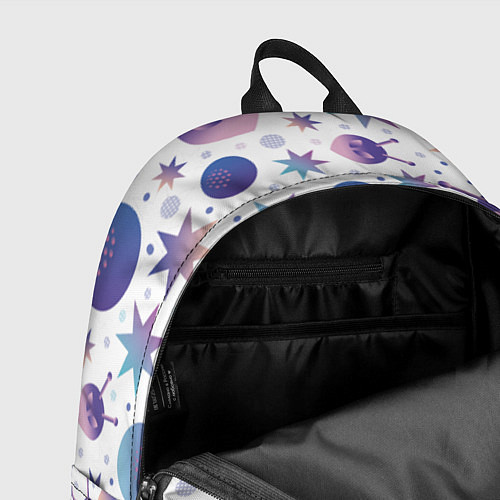 Рюкзак Яркая галактика / 3D-принт – фото 4
